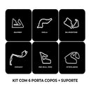 Kit Porta Copos Pistas F1 PREMIUM