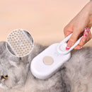 Kit 2 Escovas a Vapor Para Pets