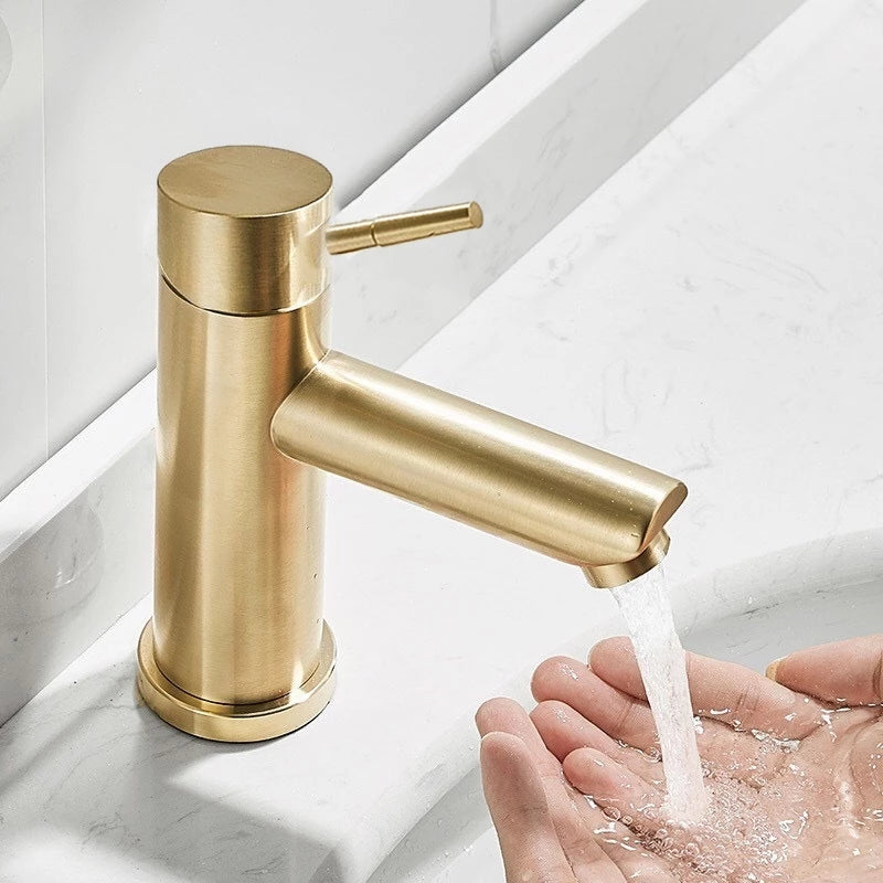 Torneira Bacia em Aço Inox 304