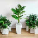 Planta Artificial Palmeira com Vaso Rattan
