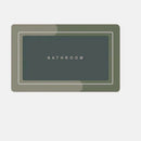 Tapete Banheiro Antiderrapante Absorvente de Secagem Rápida