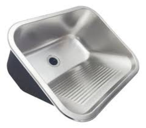 Tanque Inox para Lavanderia 55x45 cm com Válvula – Tubrax