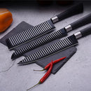 Kit facas de cozinha/Churrasco Profissional Antiaderente 6 Peças